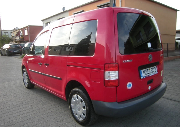 Volkswagen Caddy cena 17950 przebieg: 175000, rok produkcji 2007 z Błaszki małe 232